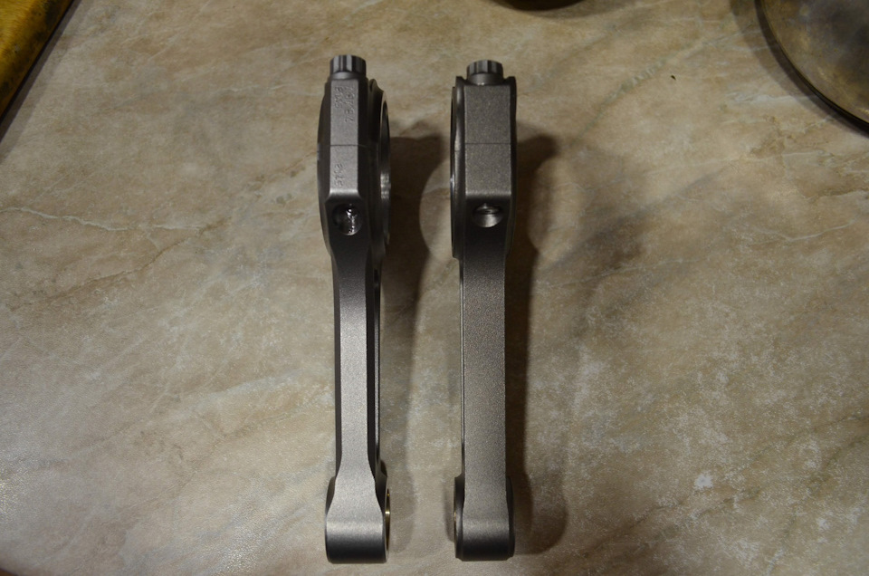 Шатуни I-Beam. Carrillo Pro-SA vs Manley TurboTuff 2