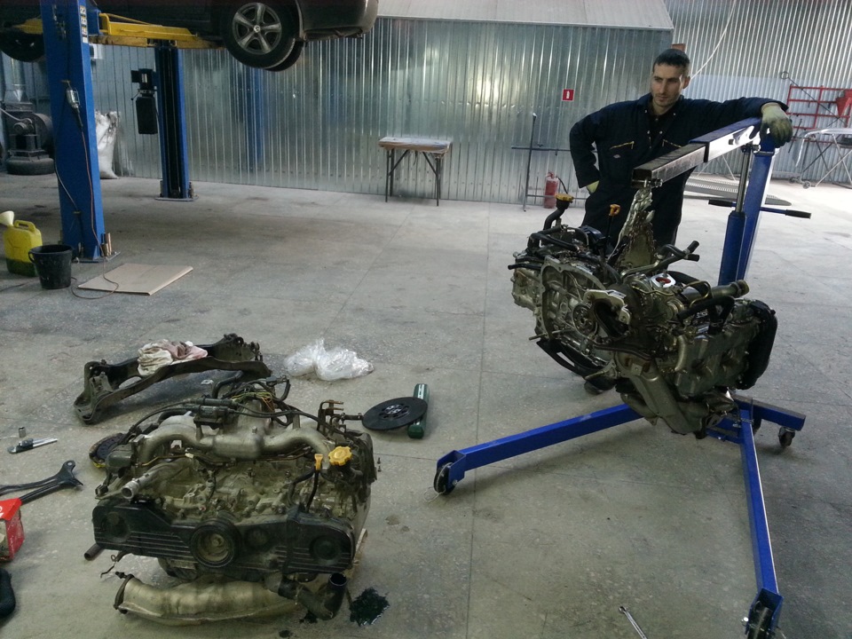 Свап мотора ej202 ---> ej20y (овоч прощай!)) 5