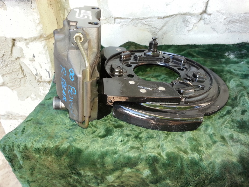Тормоза Brembo STI GRB (передня), Brembo Porshe boxster 4pot (задня) 1