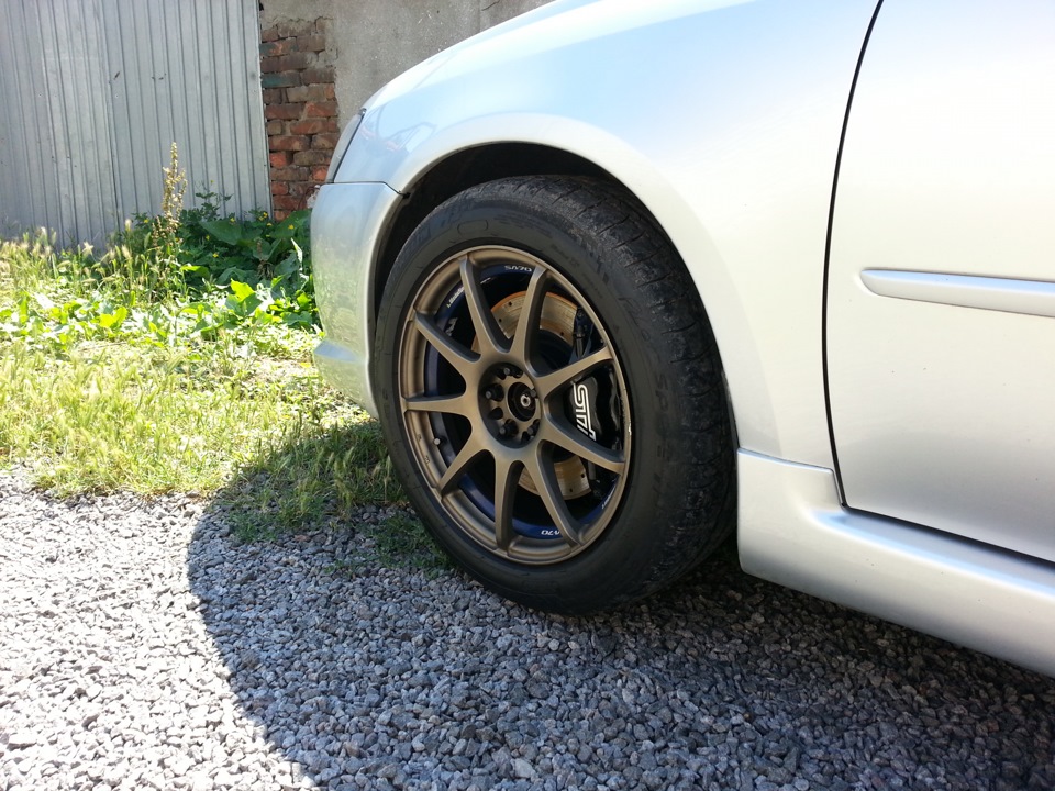 Тормоза Brembo STI GRB (передня), Brembo Porshe boxster 4pot (задня) 3