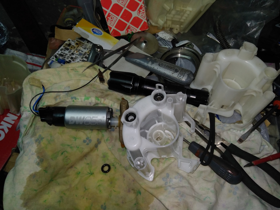 Видалення паливного фільтра з бака (BL BP GRB GH SH) 1
