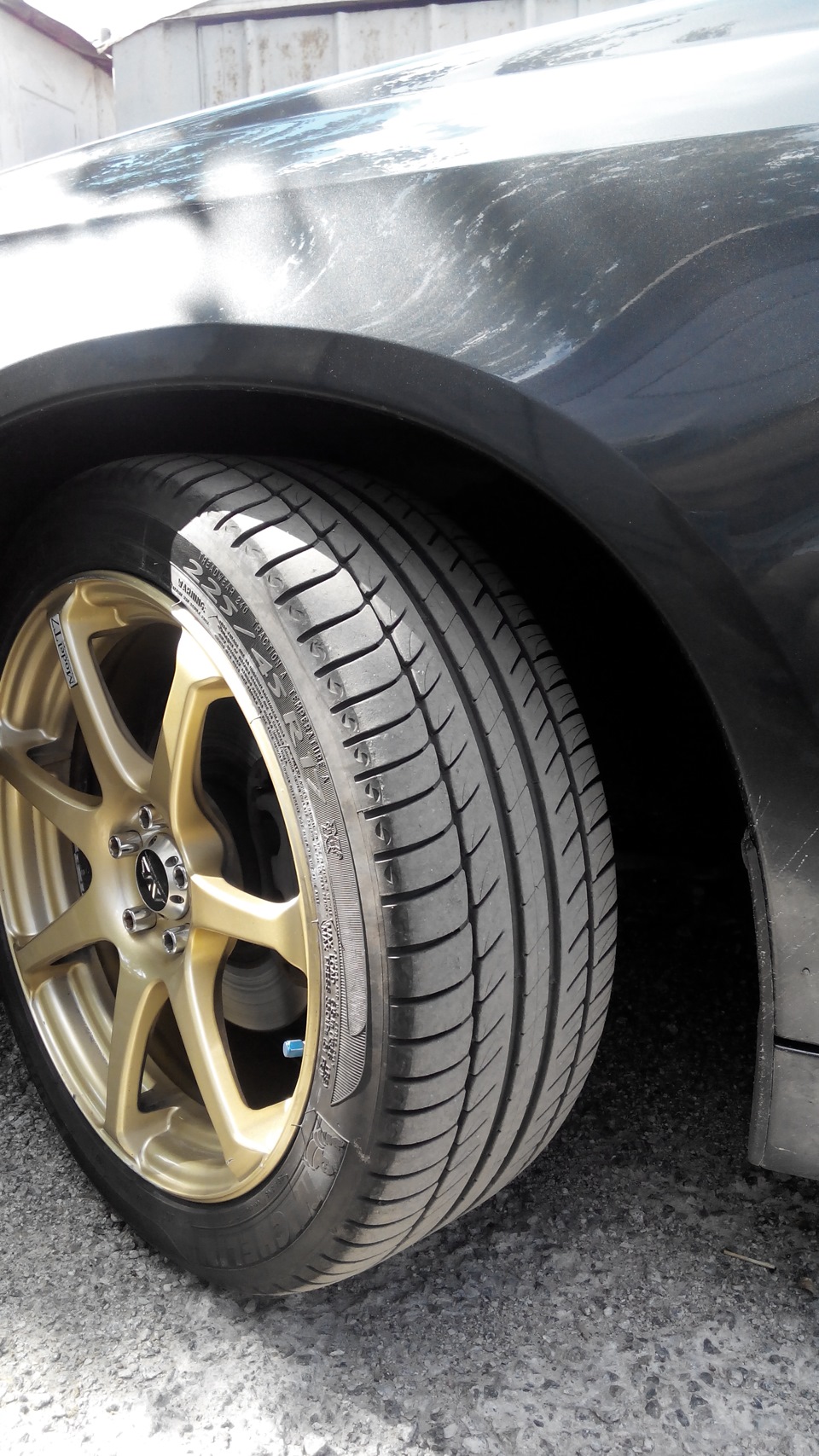 Пару обновок Michelin Primacy HP + Sho Me R500 1