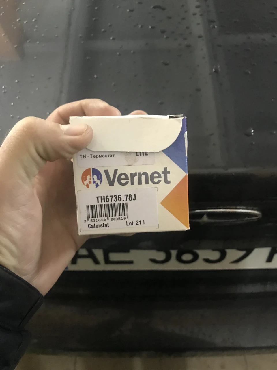 Термостат + лампи птф
