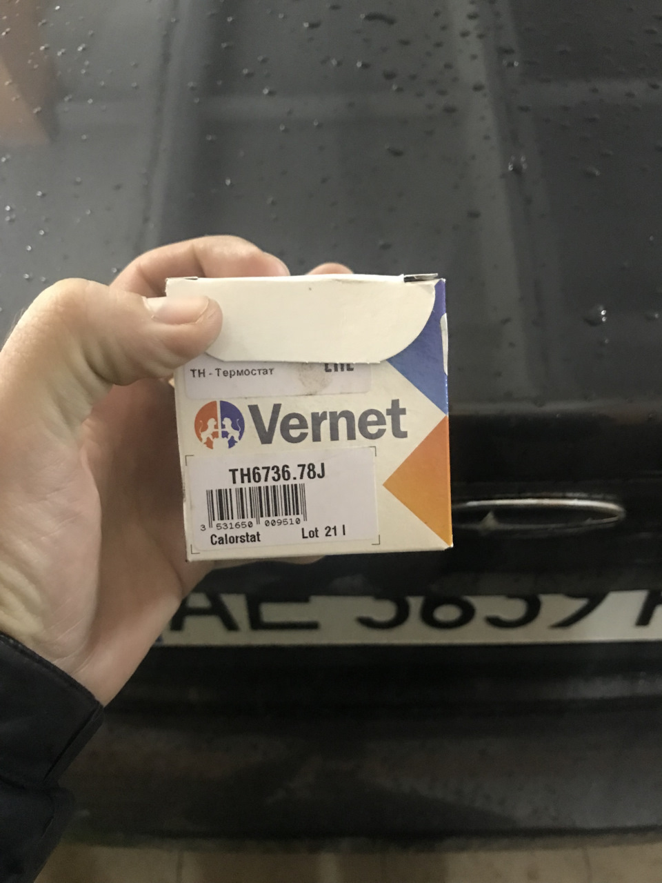 Термостат + лампи птф 1