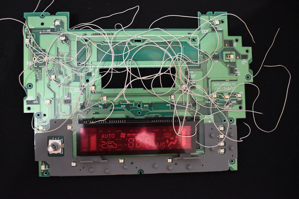 Перепаювання штатної магнітоли Kenwood GX-201LH, частина друга 1