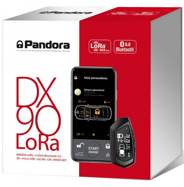 Встановлення Pandora dx90 lora 1
