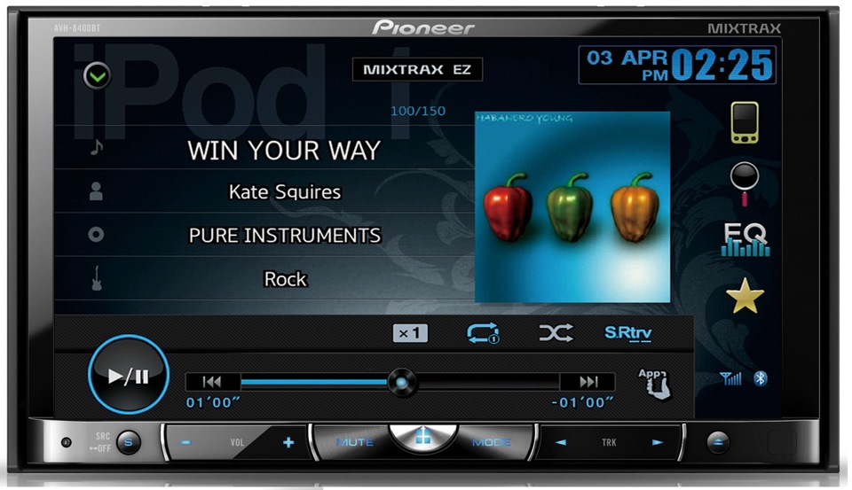 Заміна головного пристрою Pioneer AVH-X1600DVD 1