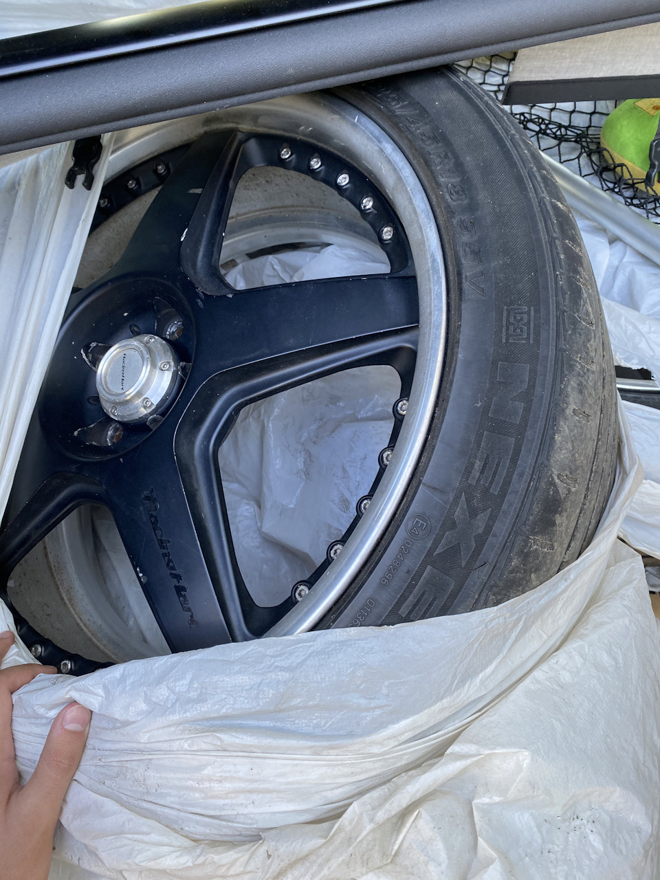 Racing Hart Japan wheels. R18 8J. Диски 80% зовнішнього вигляду автомобіля 1