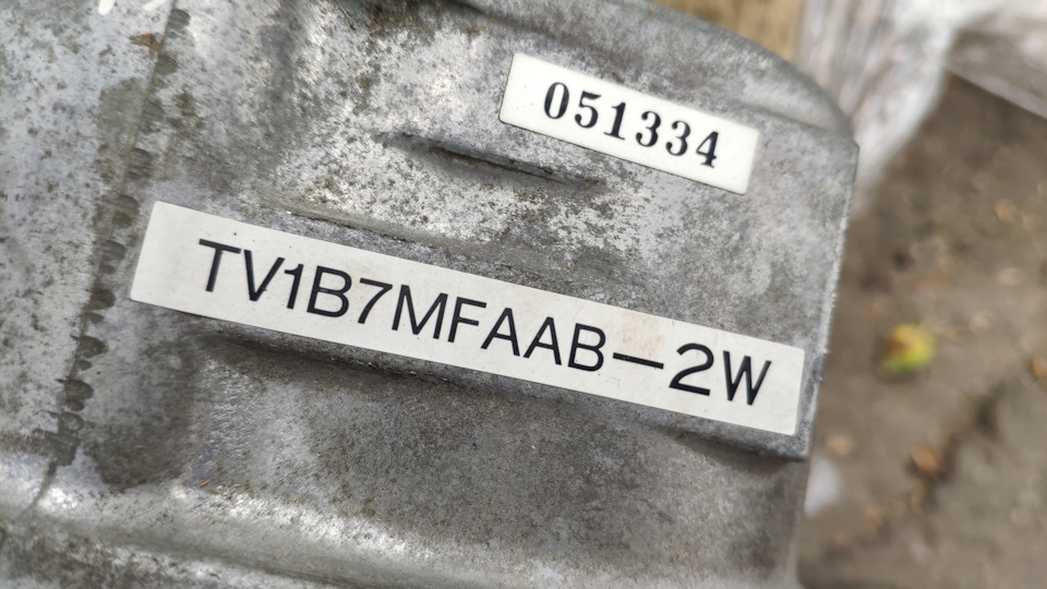 Неплановий ремонт: заміна АКПП з TZ1B7LFAAA на TV1B7MFAAB 1