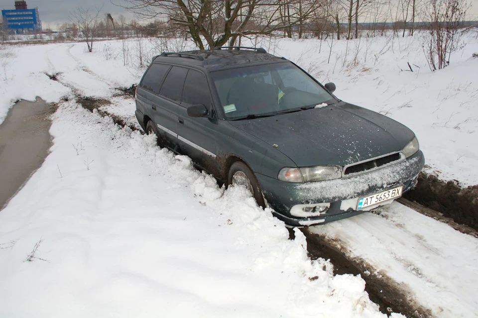 трохи проїхалися полем ;) нежданчик )