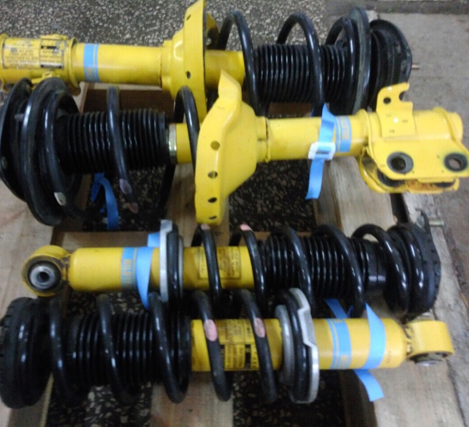 Bilstein B6 + пружини + опорники. 1
