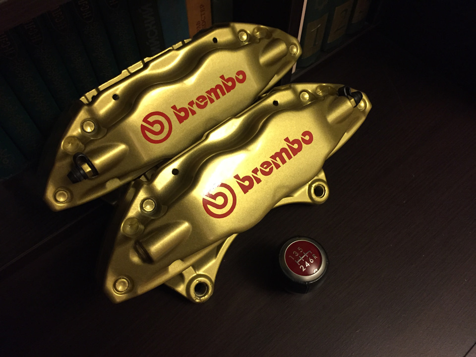 Brembo Gold - true gold. 4