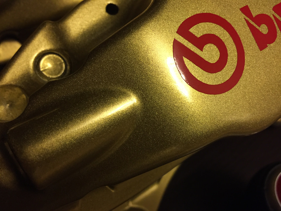 Brembo Gold - true gold. 5