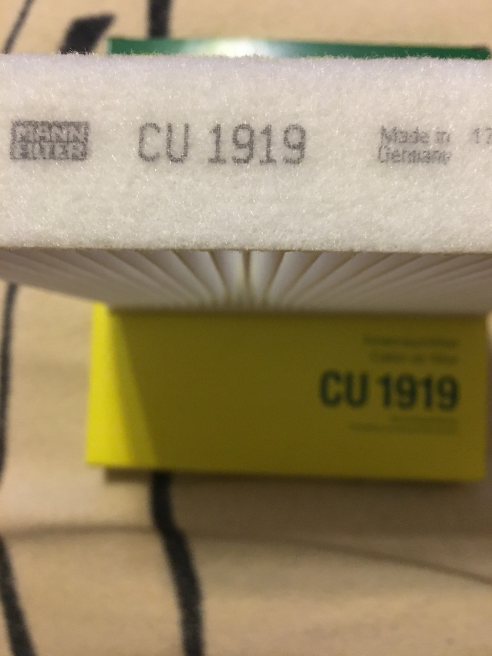 MANN FILTER CU 1919 🇩🇪 2