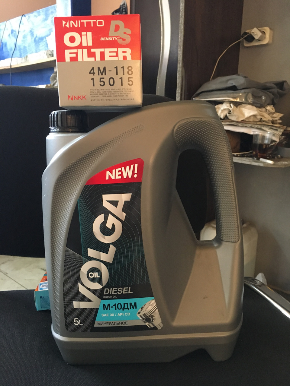 З Sintec Platinum 5W40 на Volga Oil М - 10ДМ. 1