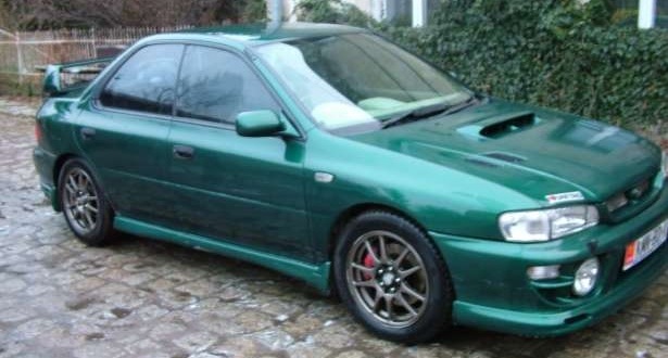 губа та накладки на задній бампер від Impreza GT 2