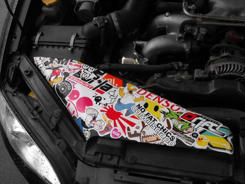 Підкапотний Sticker Bombing 2