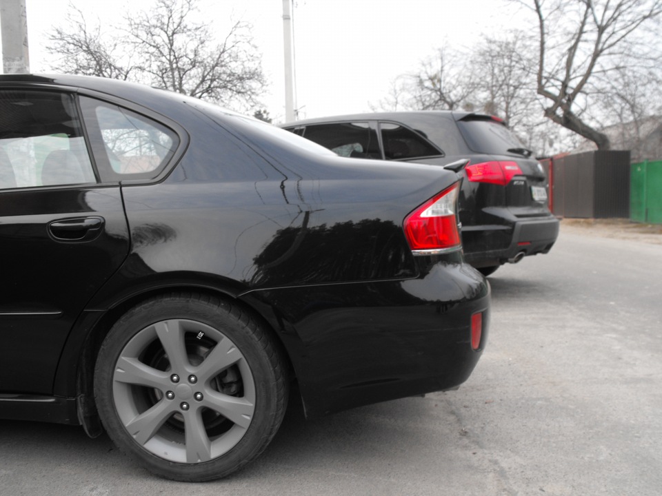 Поставив LIP SPOILER нібито STI 3