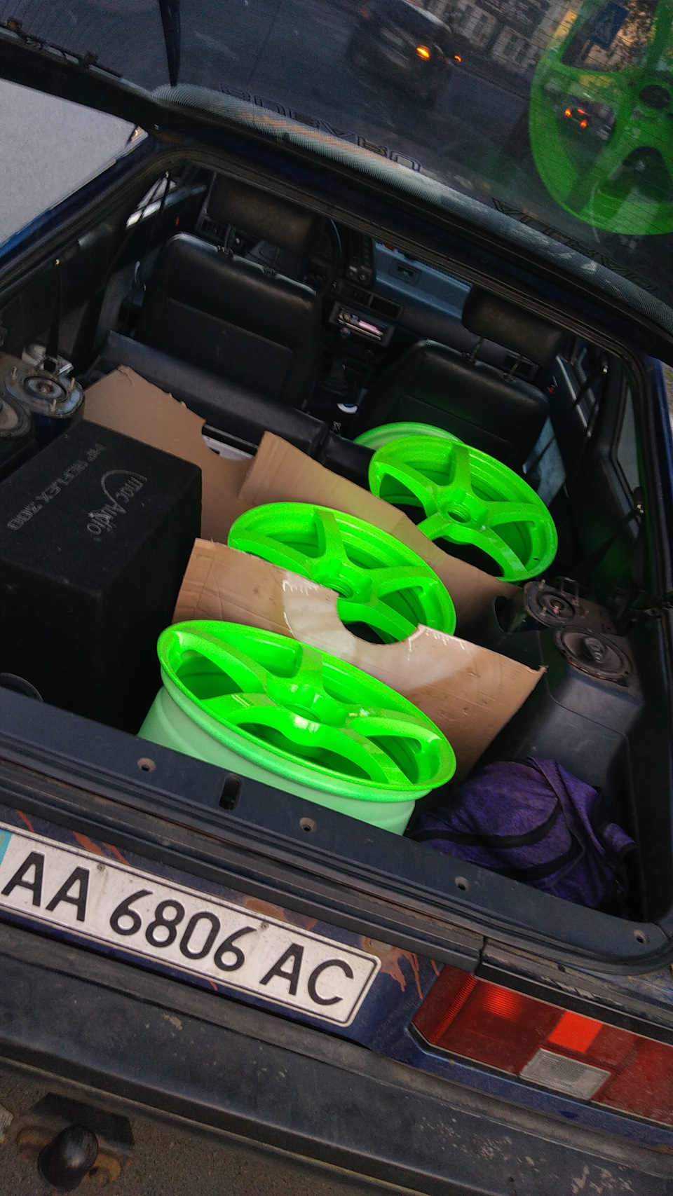 Покрасил диски r18 Sparco RTT 524 8jj et34 4