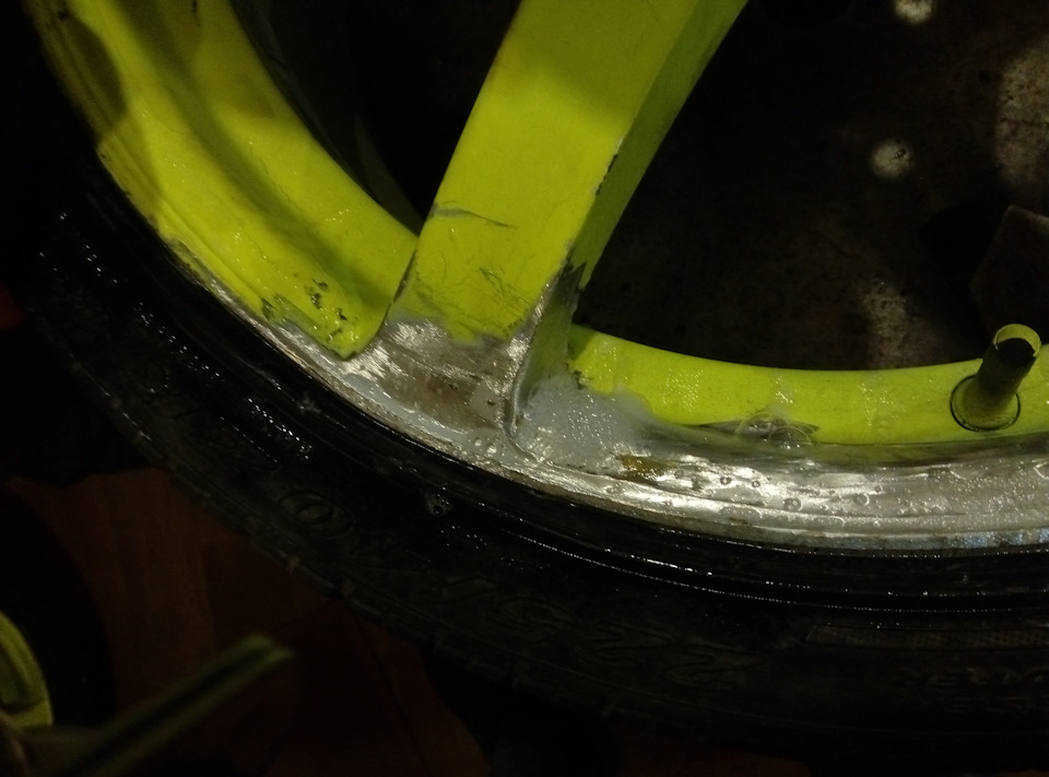 Покрасил диски r18 Sparco RTT 524 8jj et34 2
