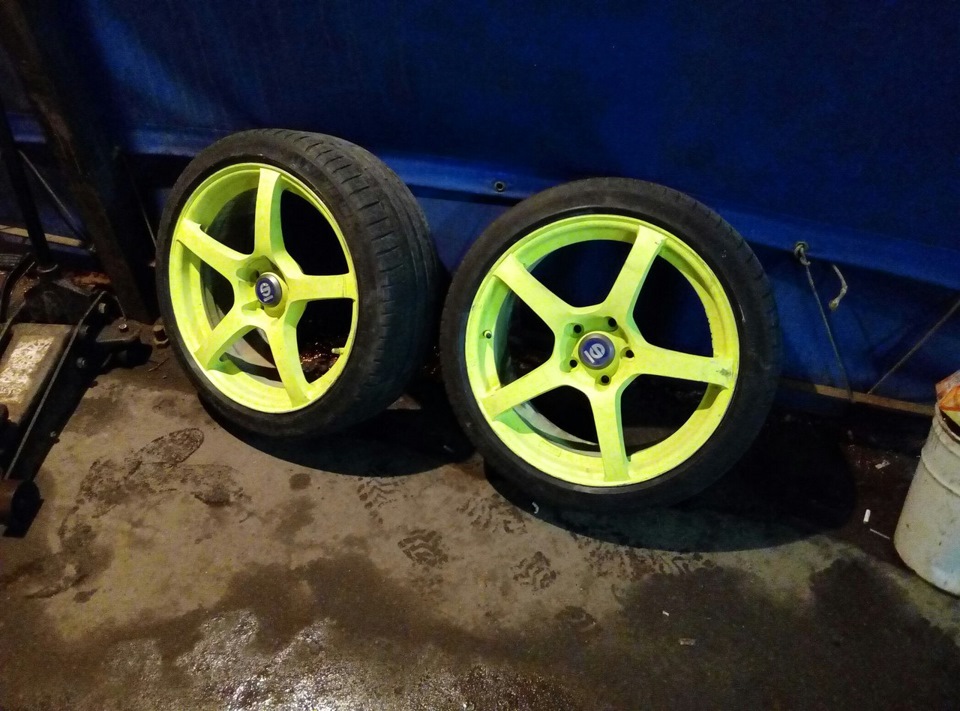 Прикупив трошки r18 Sparco RTT 524 8jj et34 під 6pot гальма 3