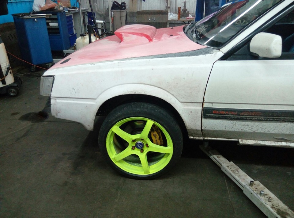 Прикупив трошки r18 Sparco RTT 524 8jj et34 під 6pot гальма 4