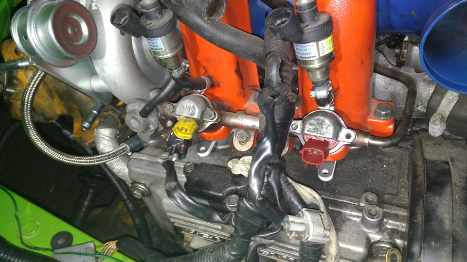 Проливка та порівняння форс Power Enterprise PE 850cc та стік Subaru жовтих з EJ206 3