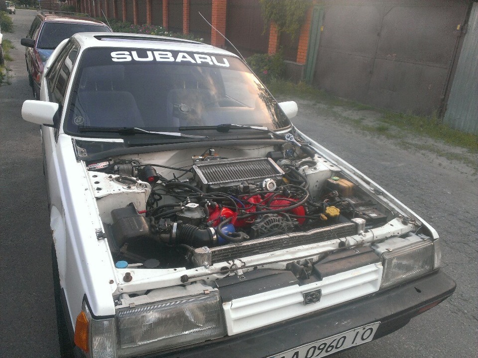 Самостійна установка газу (LPG) на Subaru Leone STI 1