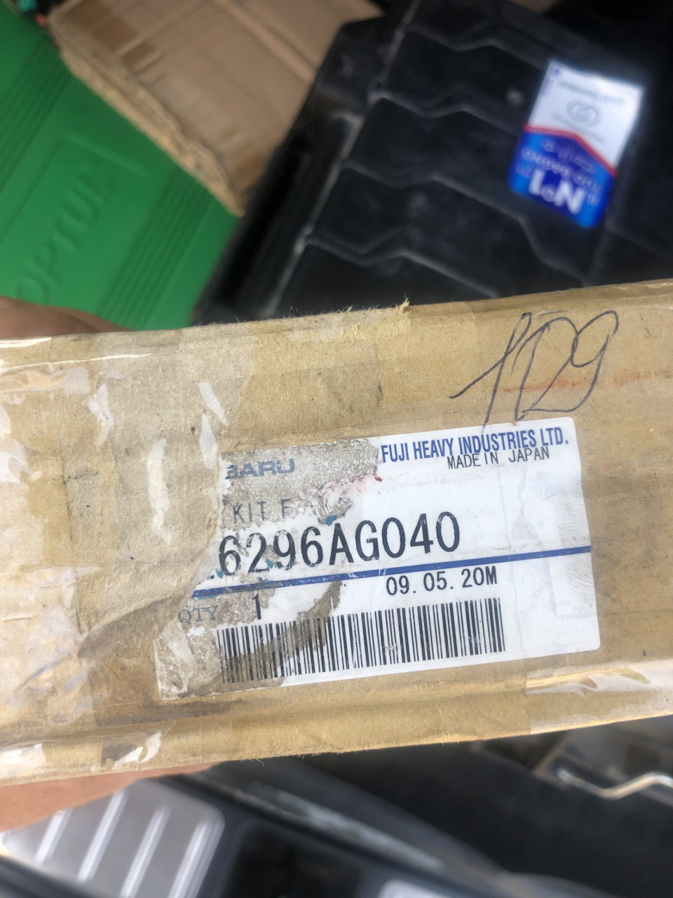 Заміна передніх колодок 26296-AG040, ревізія супортів 4