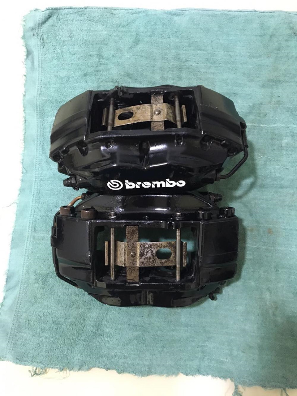 Підготовка до встановлення Brembo 4pot на передню вісь. 1