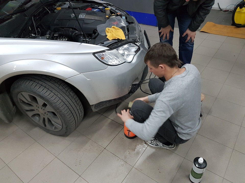 Поліровка фар 1