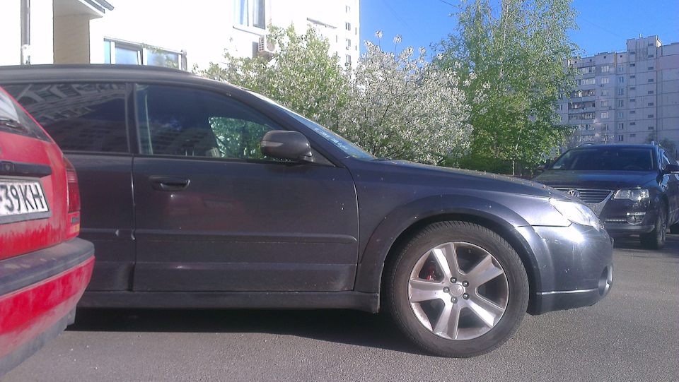 пружини від Legacy GT+Bilstein B6 2