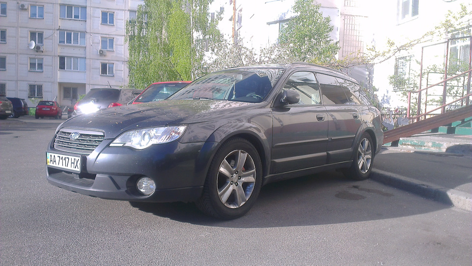 пружини від Legacy GT+Bilstein B6 1
