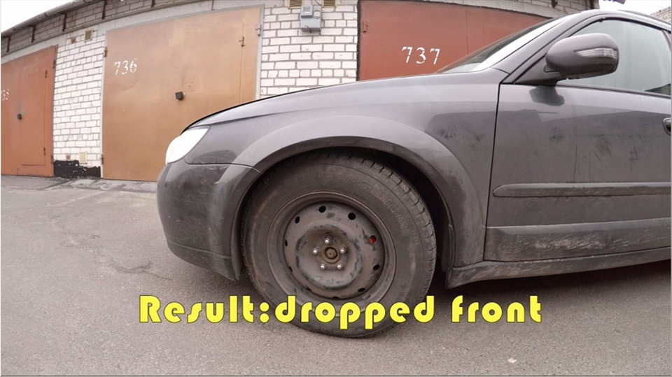 установка Bilstein B6 на Outback (частина 3) 1