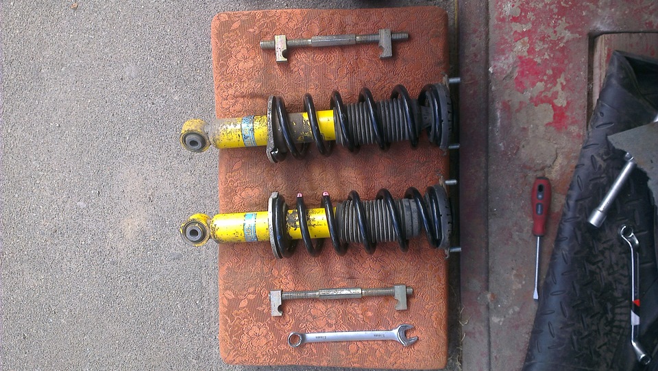 установка Bilstein B6 на Outback (частина 4) 1
