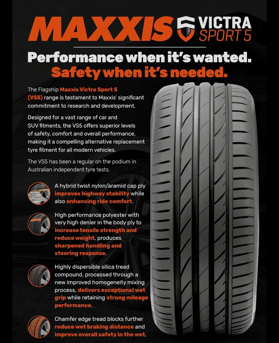 Літня ultra high performance гума Maxxis Victra Sport 5 235/60 R18 107W 5