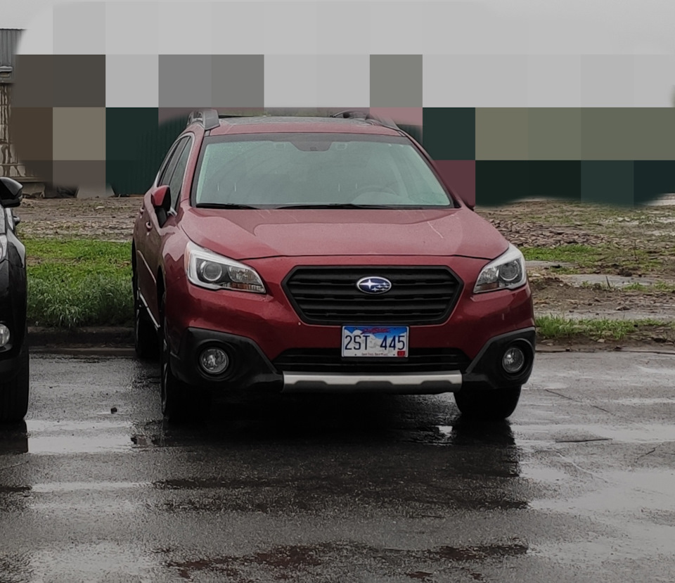 Onyx Black решітка радіатора на Subaru Outback 2016 3