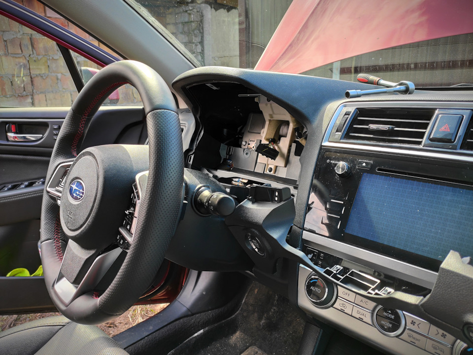 Заміна шкал на європейські км/год і русифікація приладки Subaru Outback 2