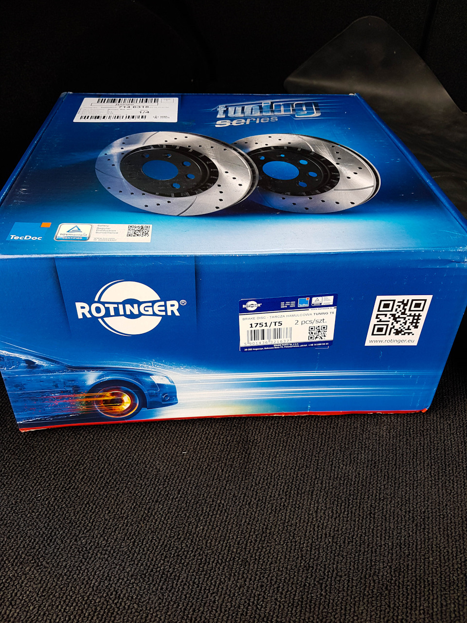 Rotinger у парі з Power Stop 5