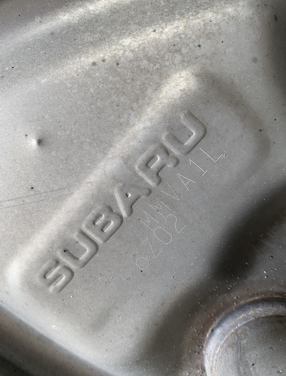 Глушники WRX STI 2015+ на Subaru Outback 3.0 (BP) 2008 3