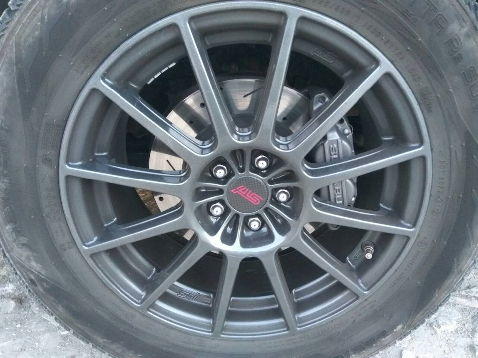 Заміна супортів на wrx 2