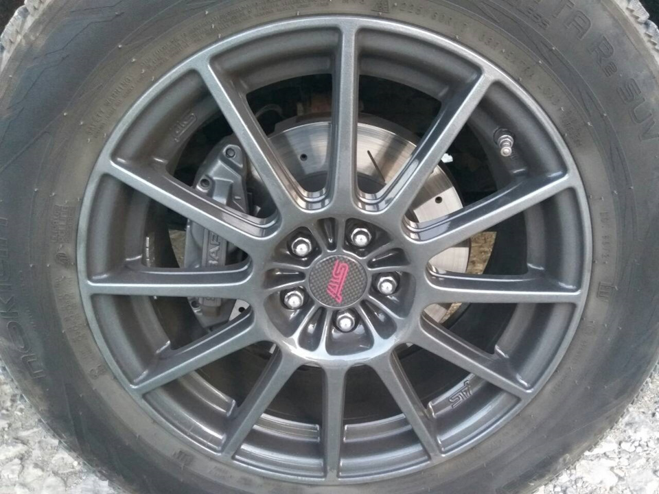 Заміна супортів на wrx 1