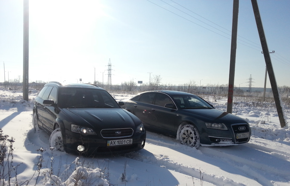 AUDI A6 VS SUBARU OUTBACK 1