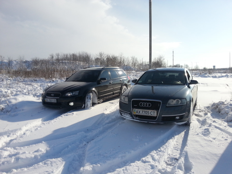 AUDI A6 VS SUBARU OUTBACK 2