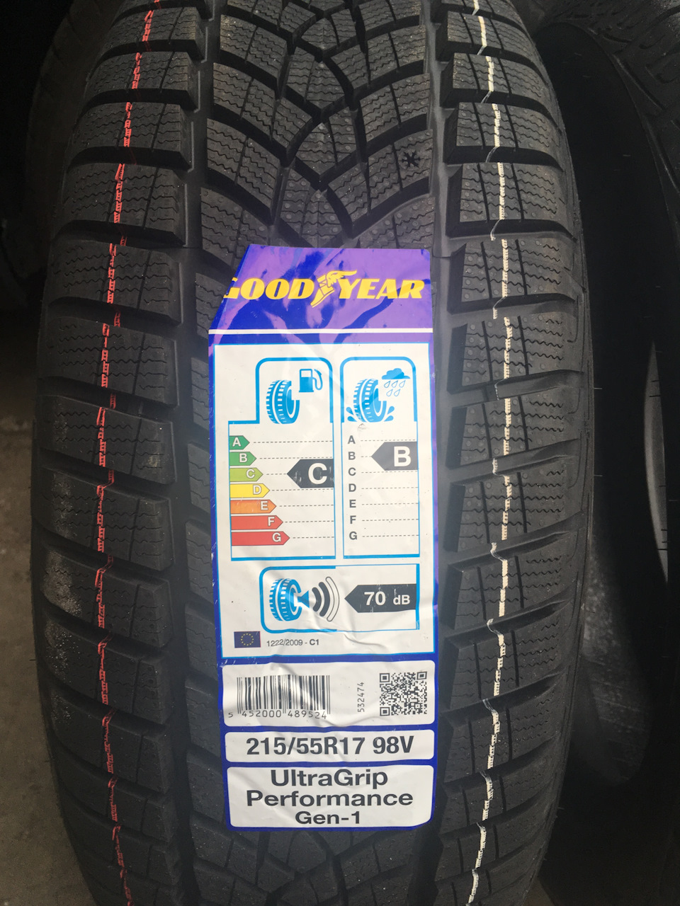 Зима близько… GOODYEAR UltraGrip Performance G1 3