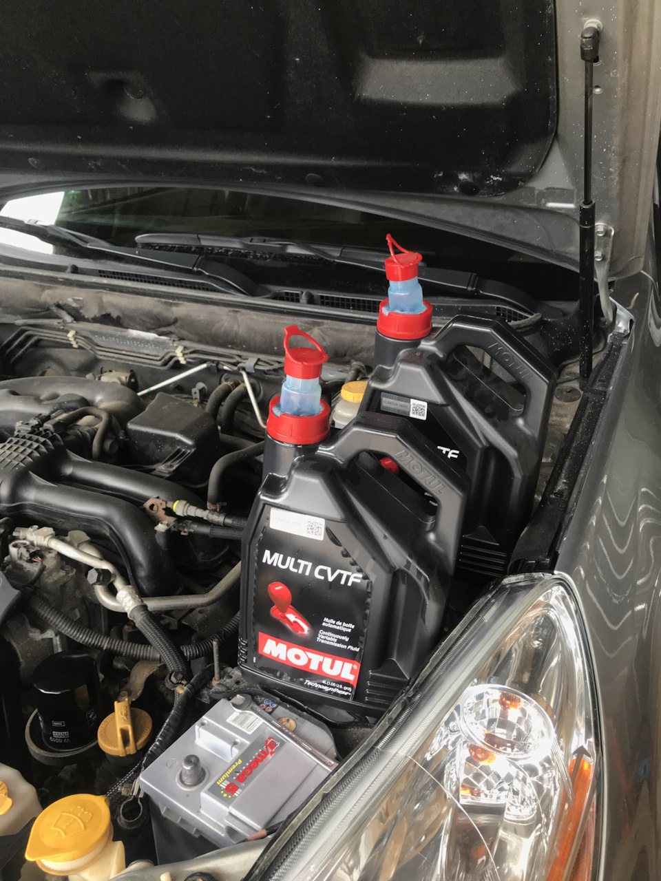 Друга заміна рідини cvt tr580 4