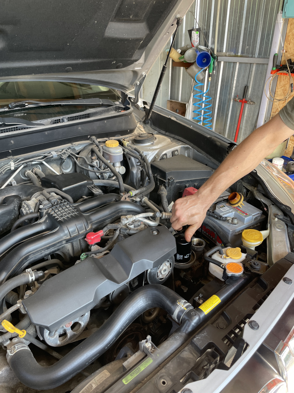 Заміна мастила rock oil 5w30 Outback br 2