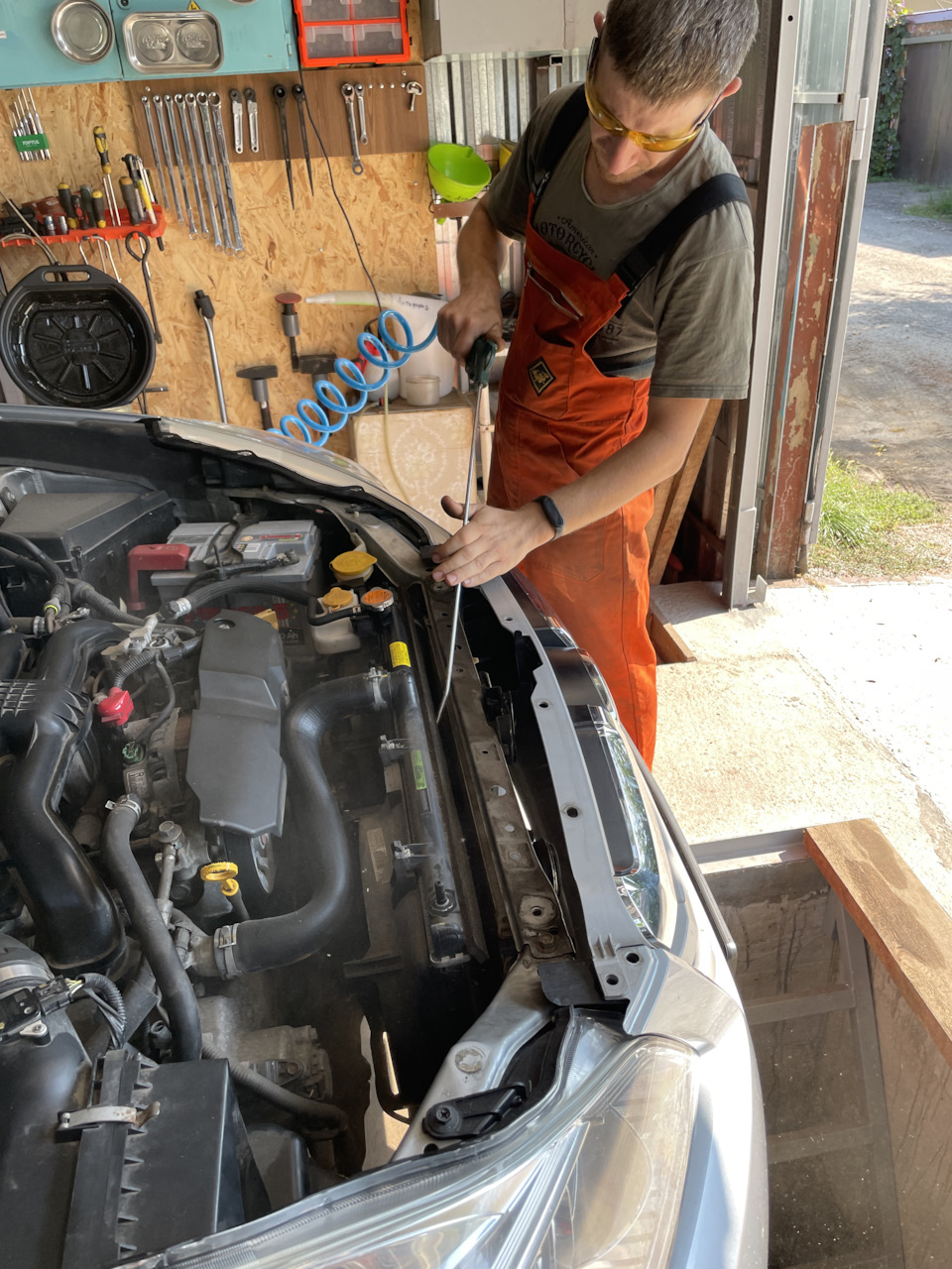 Заміна мастила rock oil 5w30 Outback br 5