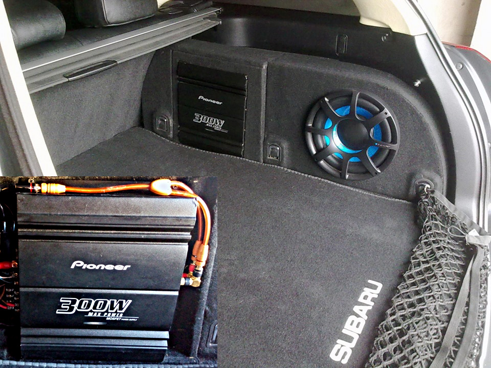 Підсилювач Blaupunkt VA275 замість pioneer 2