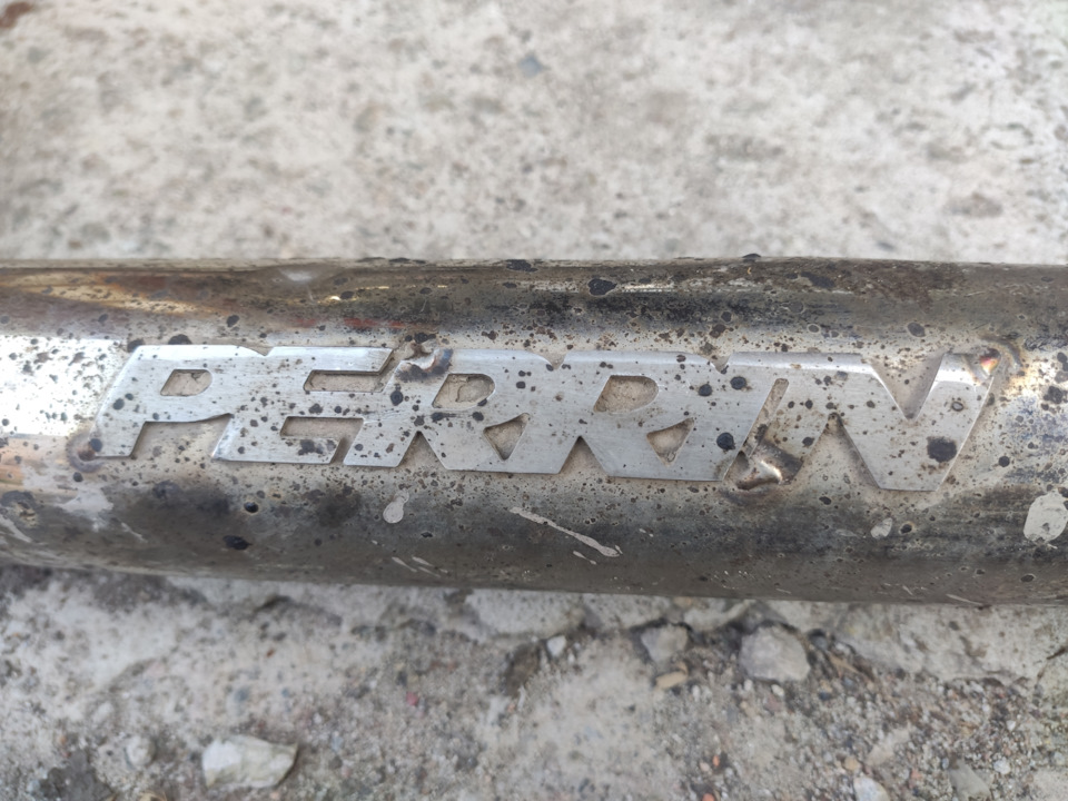 Exhaust Perrin 3 дюйми прямоток на b13 outback 2